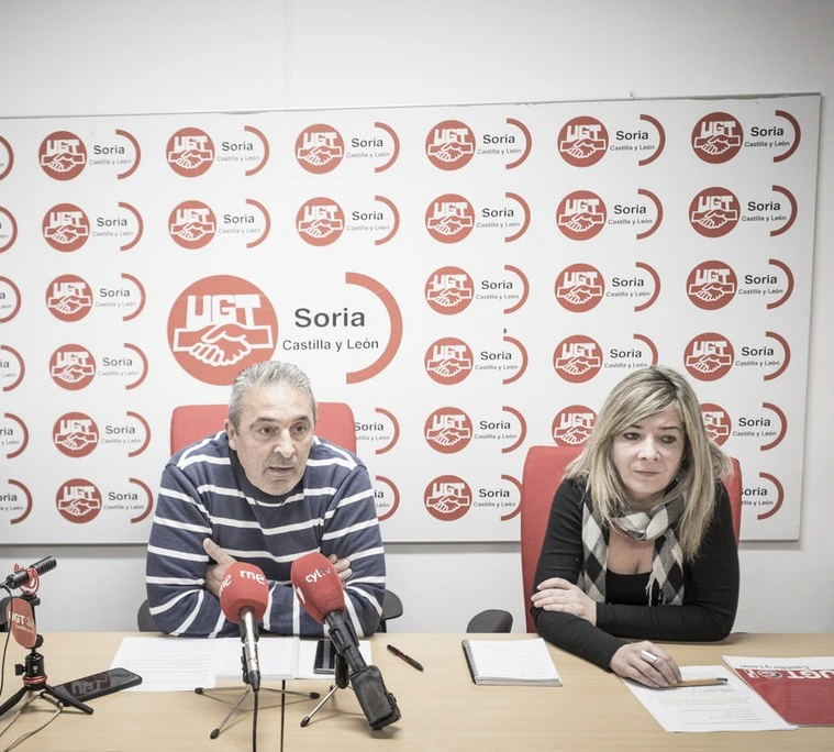 UGT FICA acusa a la dirección del grupo Tableros Losán de “mentir” y exige respuestas a la Junta de Castilla y León sobre la planta de Soria
