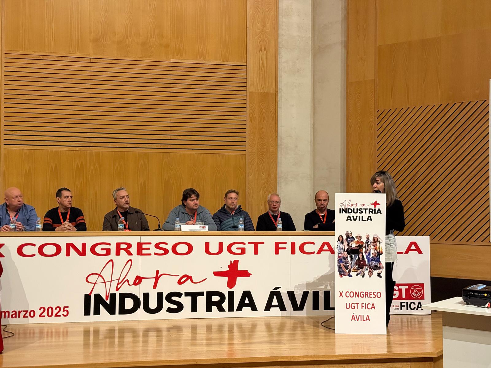 190325 X congreso UGT FICA Avila sandra