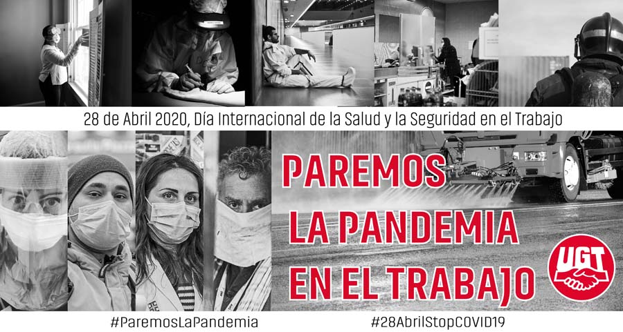 28 de abril, un homenaje a las víctimas del Covid 19 y a la labor de los trabajadores de los servicios esenciales