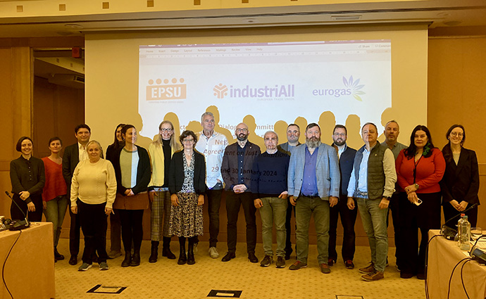 UGT FICA CyL participa en una nueva reunión para la negociación de la Transición Justa en el Sector del Gas en Bruselas